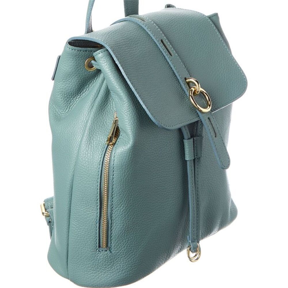 Italian Leather Backpack - Picture 3 of 4